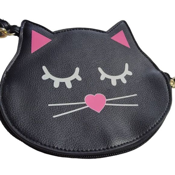 Betsey Johnson Luv Betsey Cat Wristlet Coin Bag Pouch - Picture 4 of 4